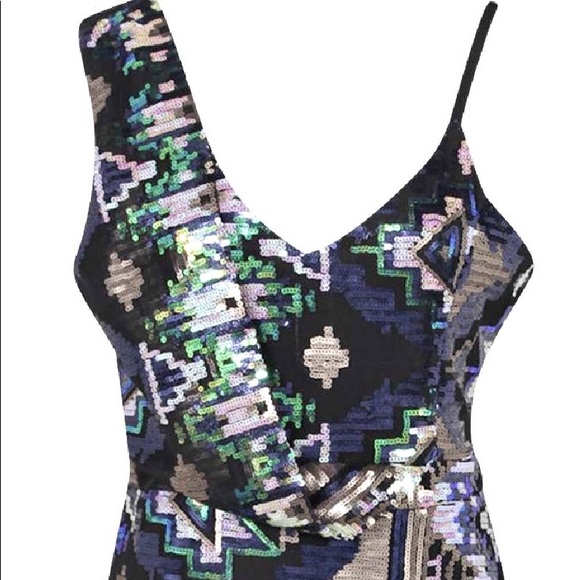 Sequin Cocktail Dress - Picture 2 of 3